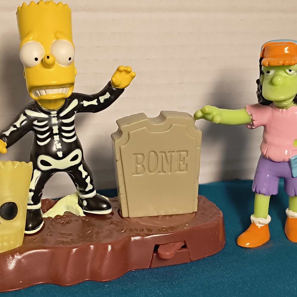 Vintage Simpsons Burger King Toys